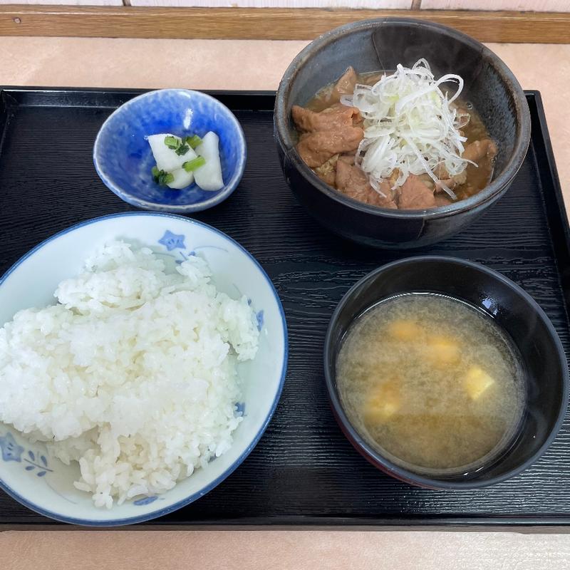 もつ煮定食(菜嘉村 )