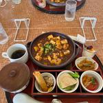 本格中華の麻婆豆腐セット(東武藤が丘カントリー倶楽部)