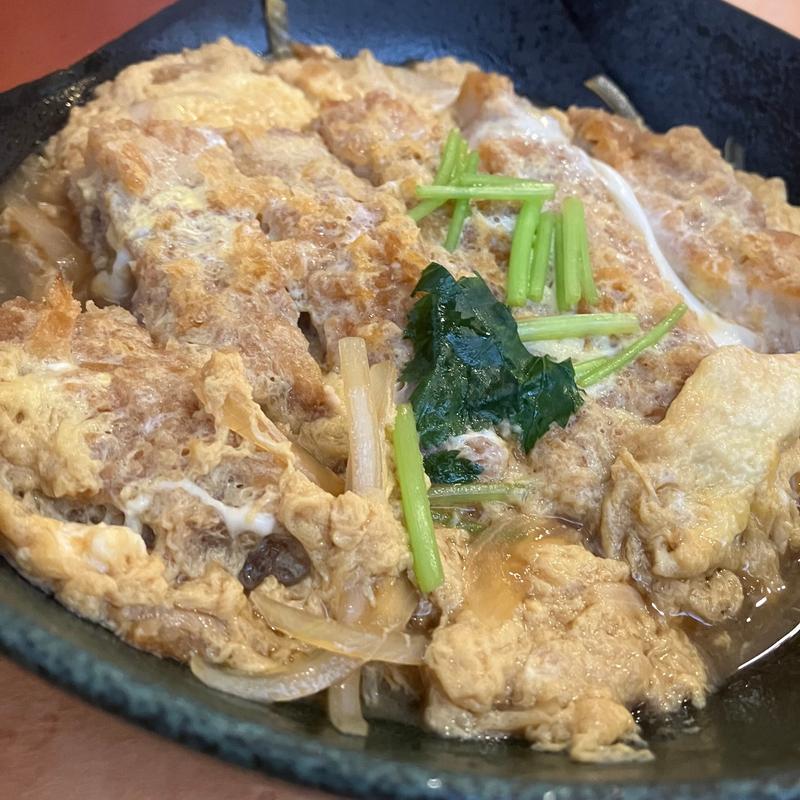 カツ煮(そば処 弁天(べんてん))