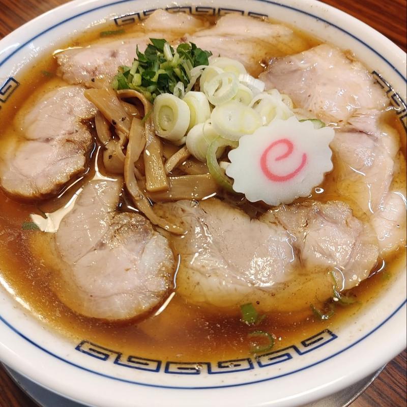 チャーシューそば(秋刀鮪だし 宣久)