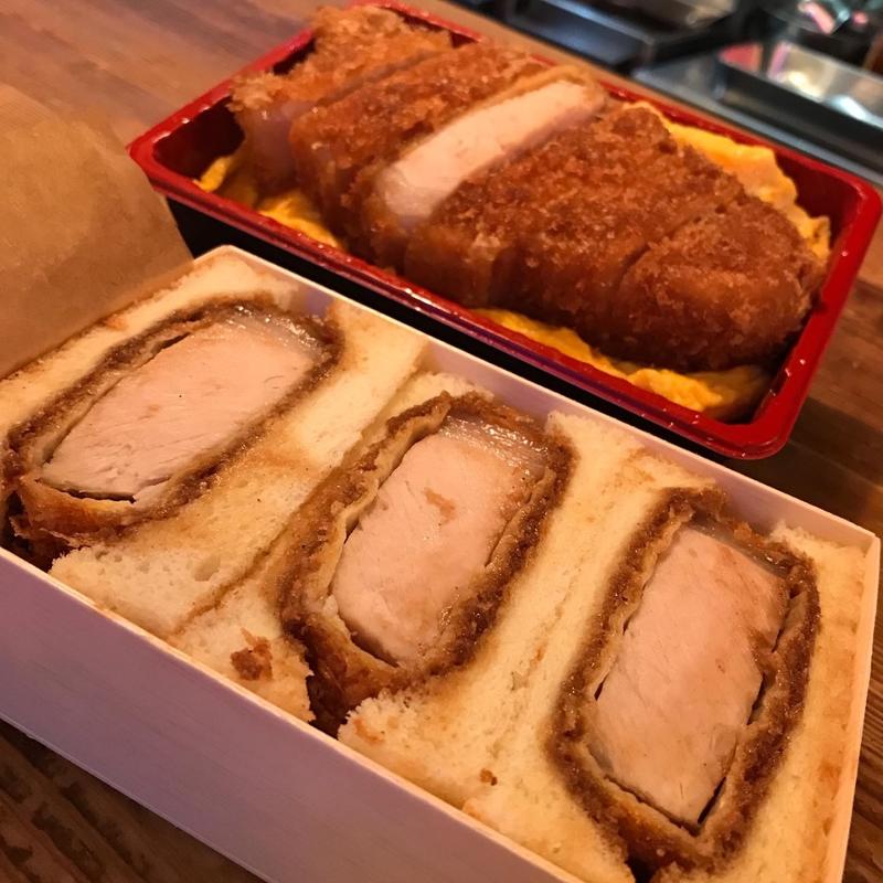 お土産カツサンド(とんかつ丸七)