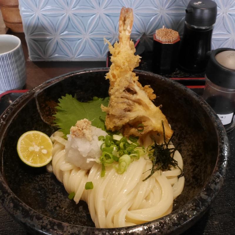 えひ天すだち生醤油うどん(うどん 千代)
