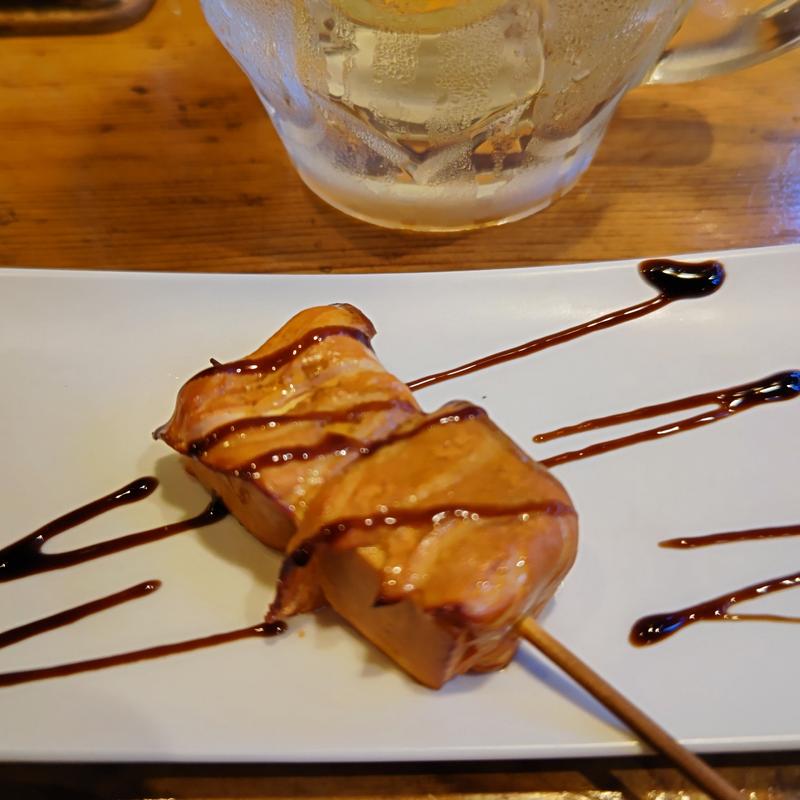 チーズをお魚で巻いた瞬間燻製串(蒸気屋 本店)