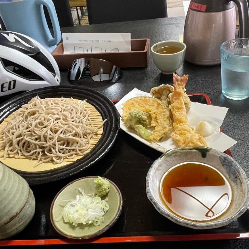 天ぷらそば(もりそば)(わかお)