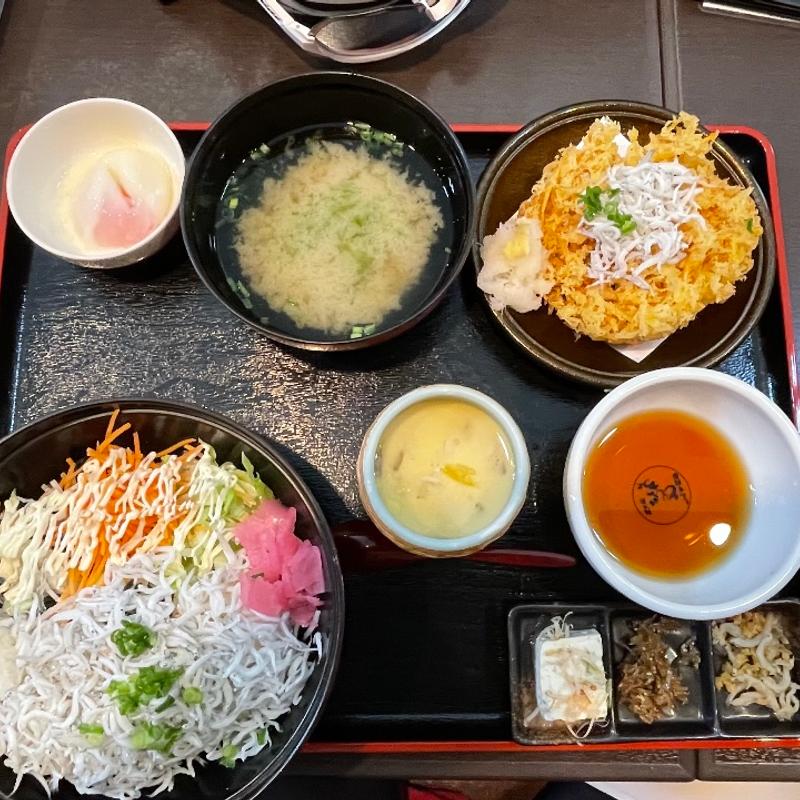 しらす丼御膳(しらす問屋とびっちょ 江の島弁財天仲見世通り店)