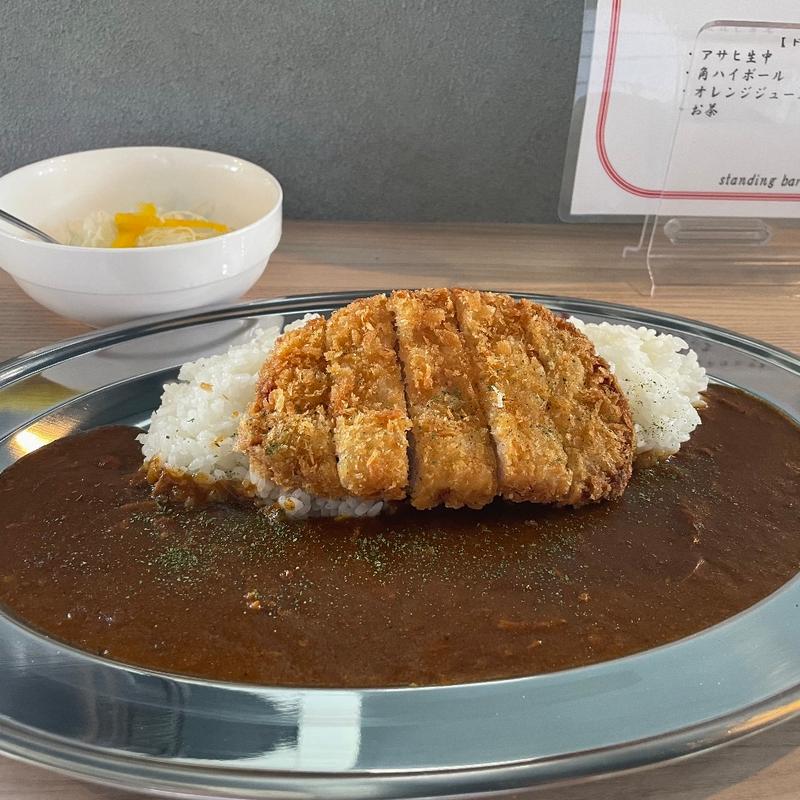 豚カツカレー(standing bar 絆)