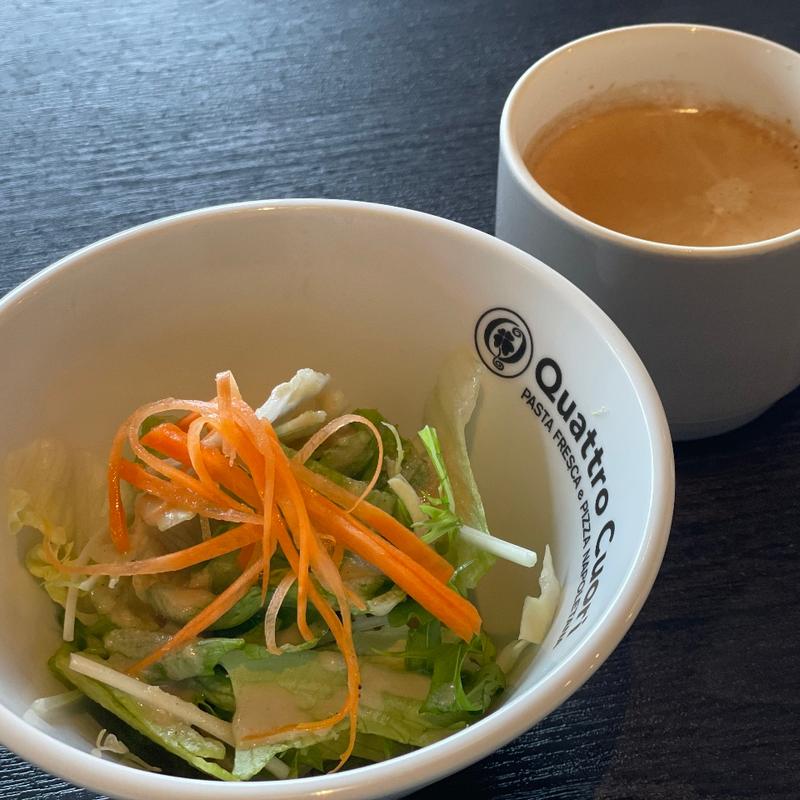 ランチのサラダセット(クアットロクオーリ ボーノ相模大野店 （Quattro Cuori）)