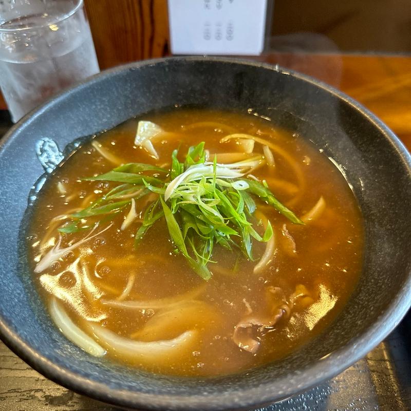 カレーそば(居酒屋 大学)