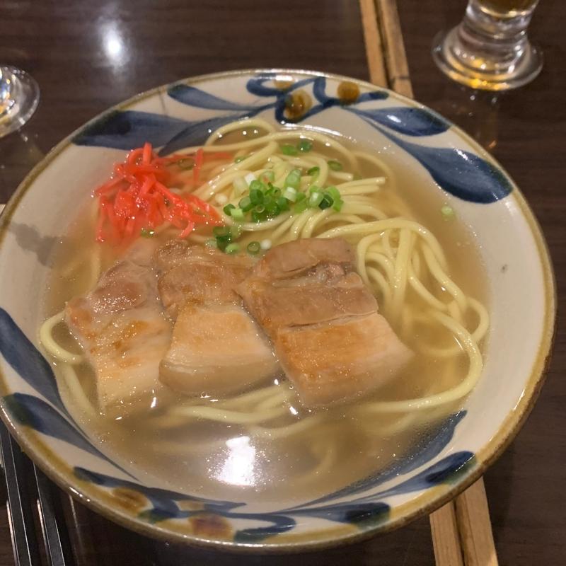 三枚肉そば(南風どなん)