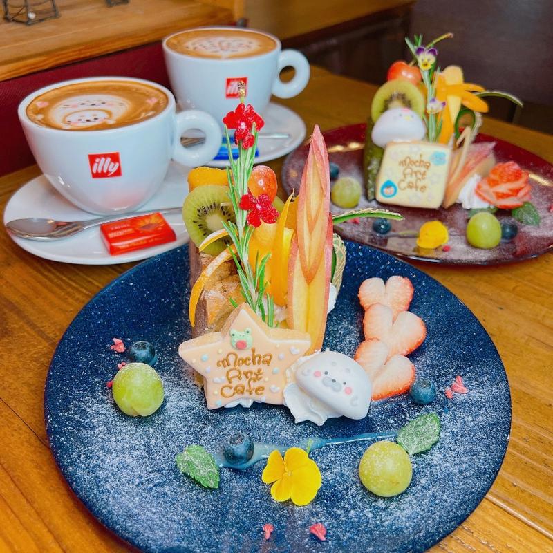 ケーキセット(モカアートカフェ （MochaArtCafe）)