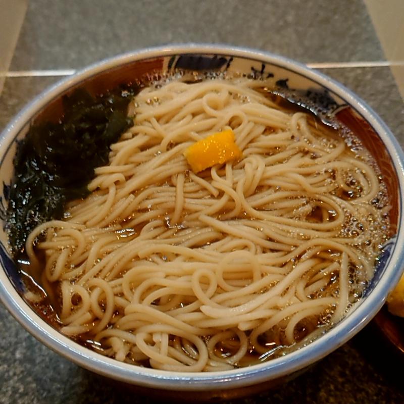 かけそば(長寿庵)