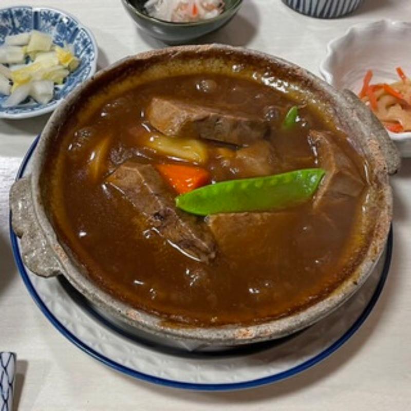 ビーフとタンミックスシチュー(銀の塔 )