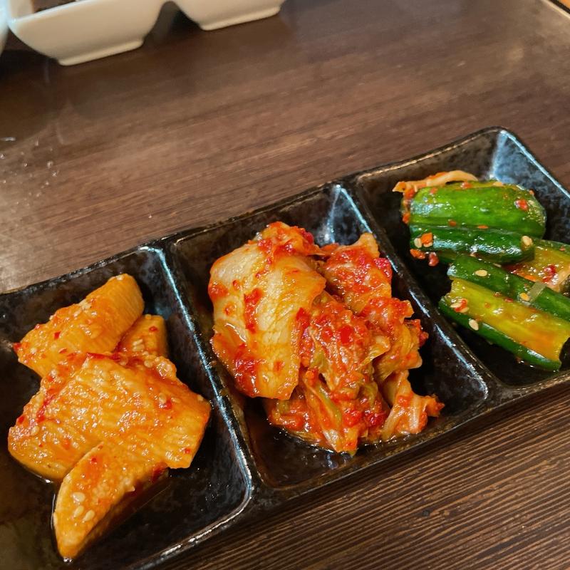 キムチ盛り合わせ(旨味熟成肉専門 焼肉 ふじ山)