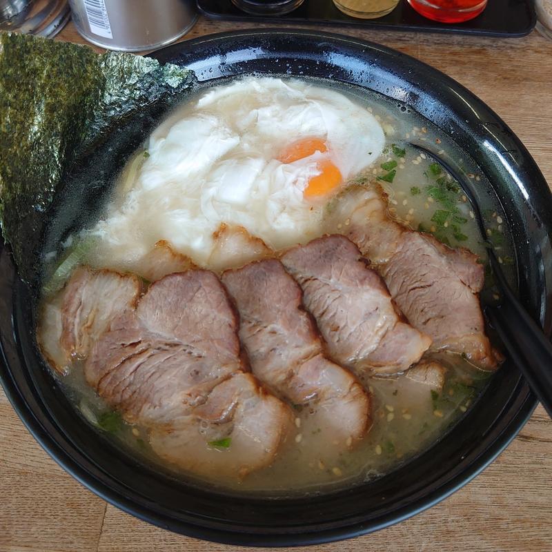 塩卵チャーシュー＋中盛(らーめん家 きらく )