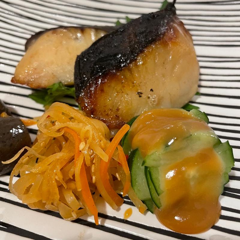 サワラの焼き物(海舟)