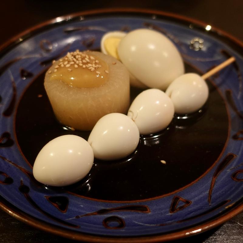 うずら玉子(おでん屋 はやし)