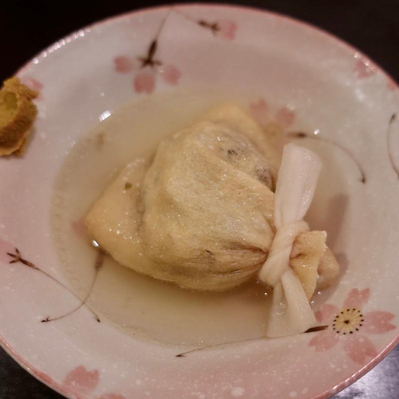 チーズきんちゃく(おでん屋 はやし)