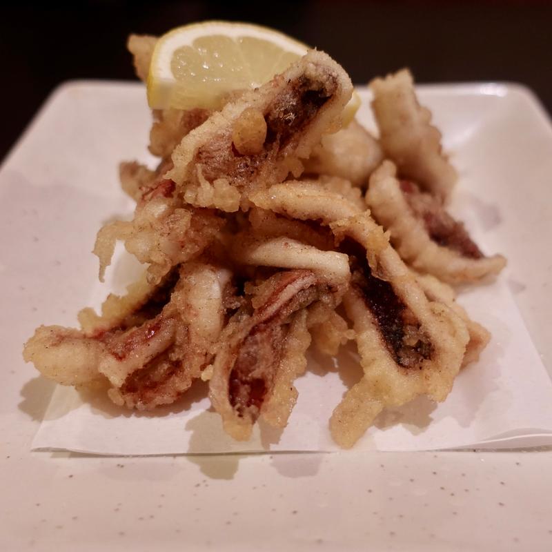 スルメいか天麩羅(おでん屋 はやし)