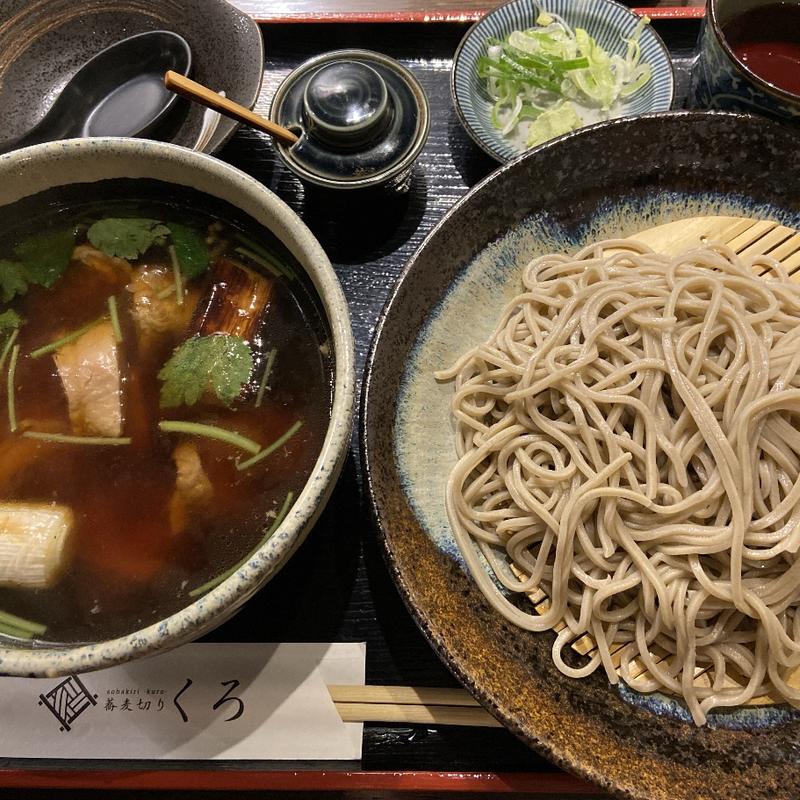 鳥セイロ蕎麦(蕎麦切り くろ)