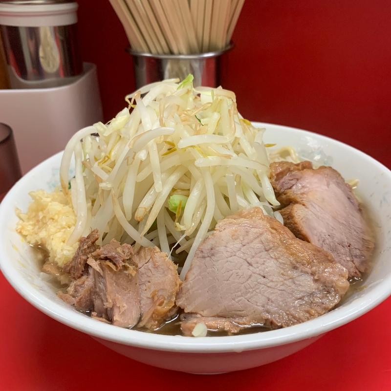 小ラーメン　ヤサイニンニク(ラーメン二郎 上野毛店)