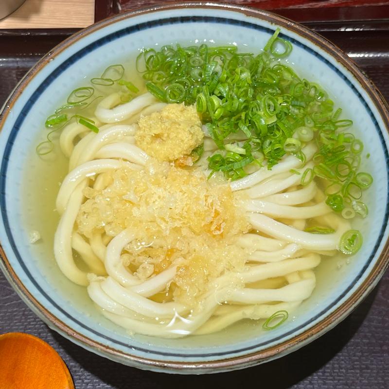 かけうどん(冷・温)(香川一福 千葉ペリエエキナカ店)