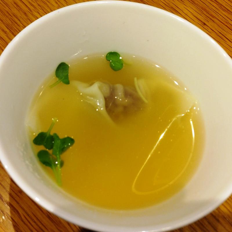 大根のワンタンスープ(ビーフキッチン 渋谷店)