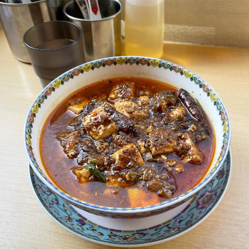 四川麻婆豆腐のせつゆそば(担々麺専門店 金威 下北沢店)