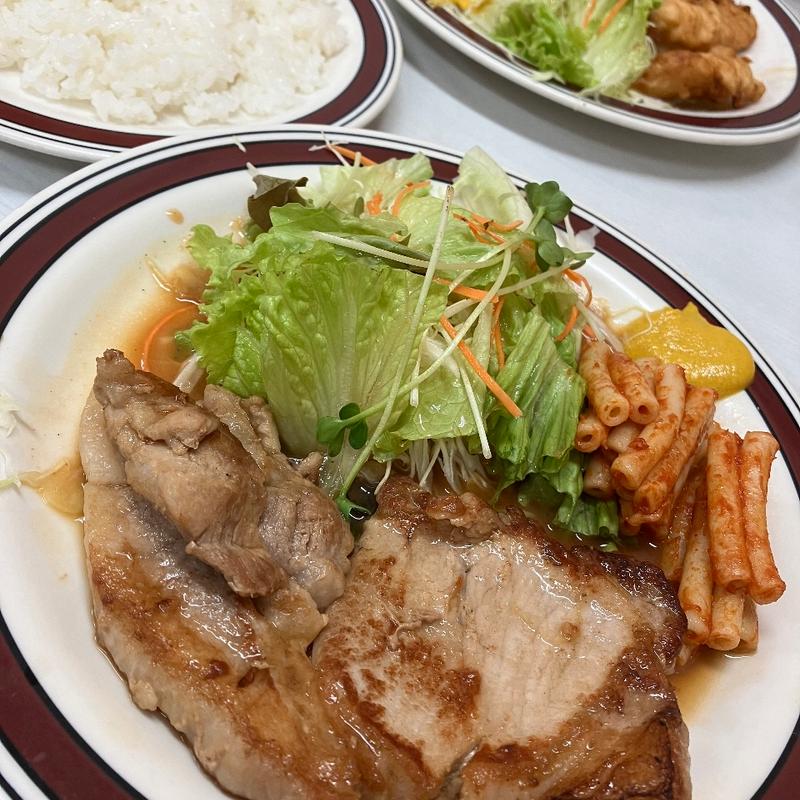 しょうが焼き(実用洋食七福(しちふく))