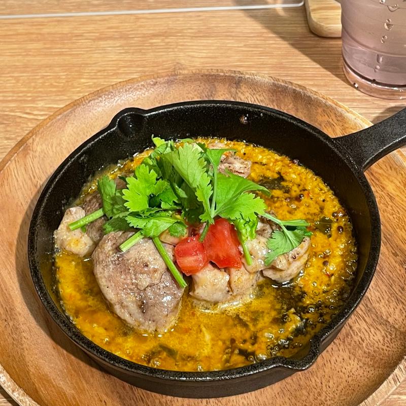 チキントマト煮(スパイスカレー　ダルマ)