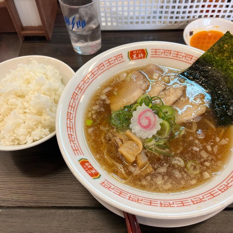 ラーメンセット(餃子の王将1号店)