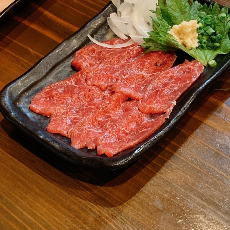 特選ラムの刺身(住吉 羊の和。焼肉 ジンギスカン専門店)