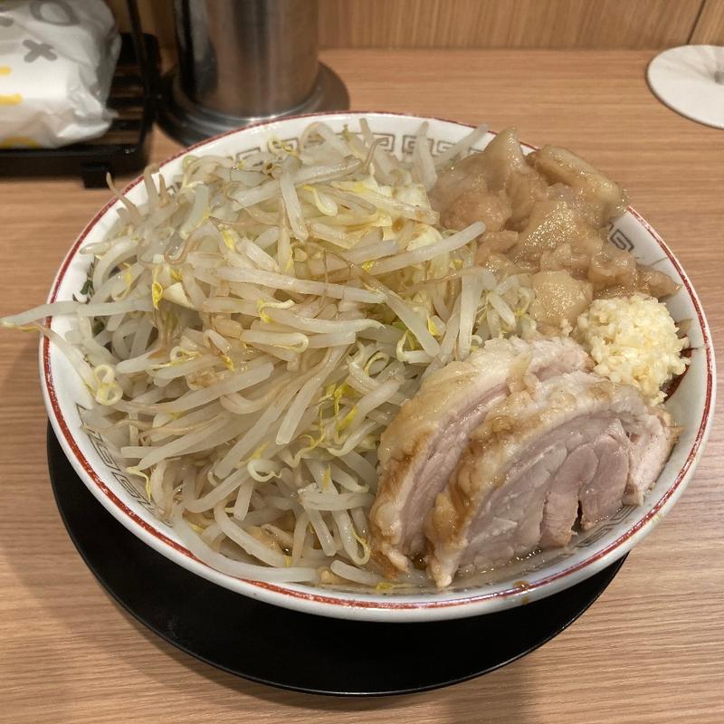 小ラーメン 全マシ(豚山 仙台駅前店)