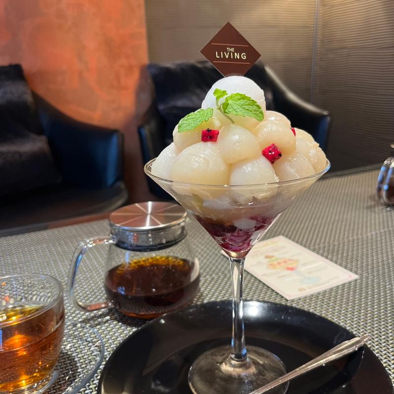 ライチパフェ(THE LIVING)