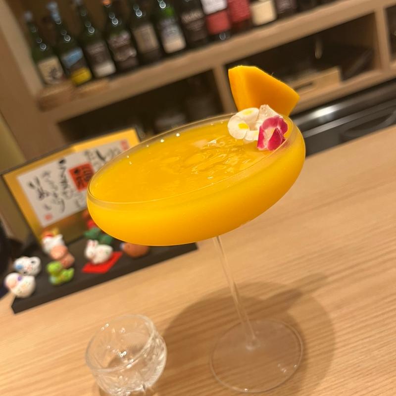 マンゴー＆ピーチのフローズン(Bar和ごころ赤坂)