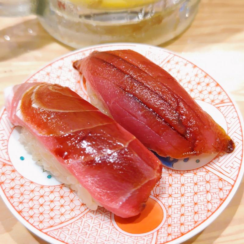 中とろ・赤身( 海鮮レアカツ 手巻きずし KITSUNE(狐))