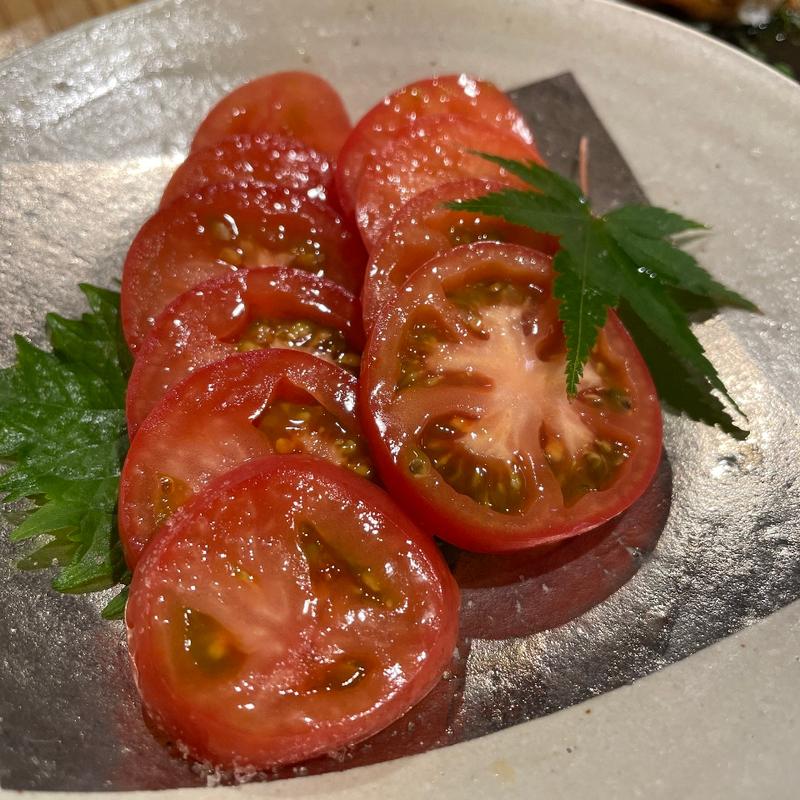 トマトスライス(ごはんや松毬)