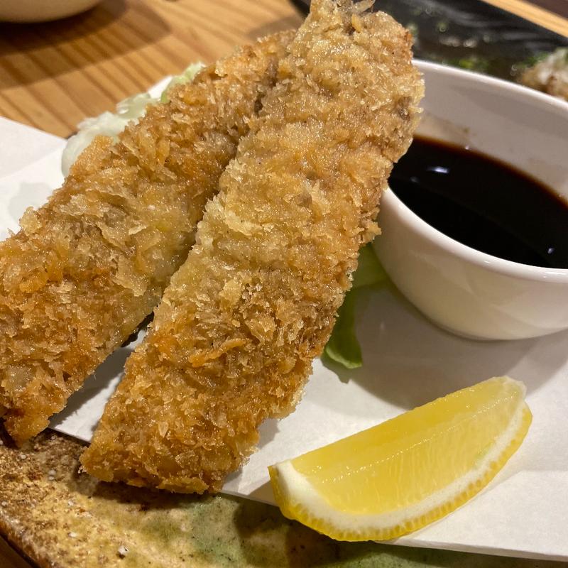 イワシフライ(ごはんや松毬)