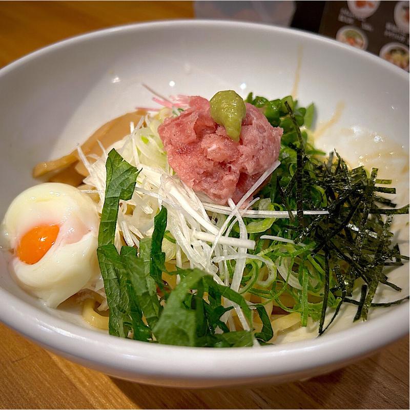 国産ネギトロまぜそば(まぜそば 凜々亭 郡山本店 )