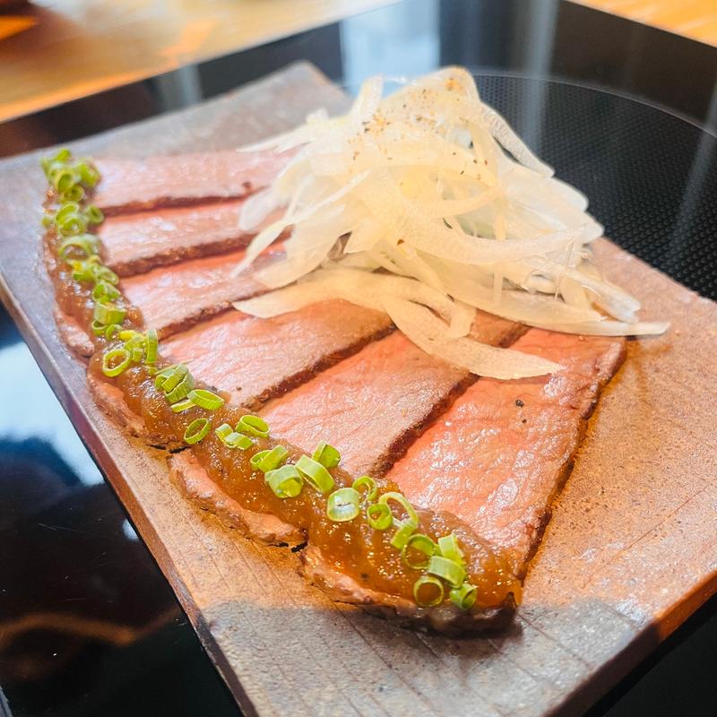 ローストビーフ(博多もつ鍋 しば田)