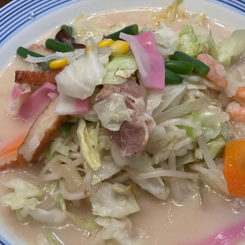 野菜たっぷりちゃんぽん(麺少なめ)(リンガーハット ボーノ相模大野店)