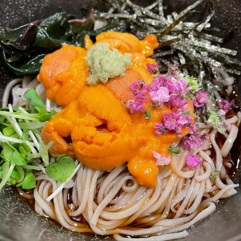 雲丹そば(更科藤井 )