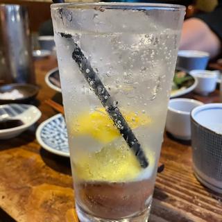 レモンサワー＋梅干し(味噌坐 玉響)