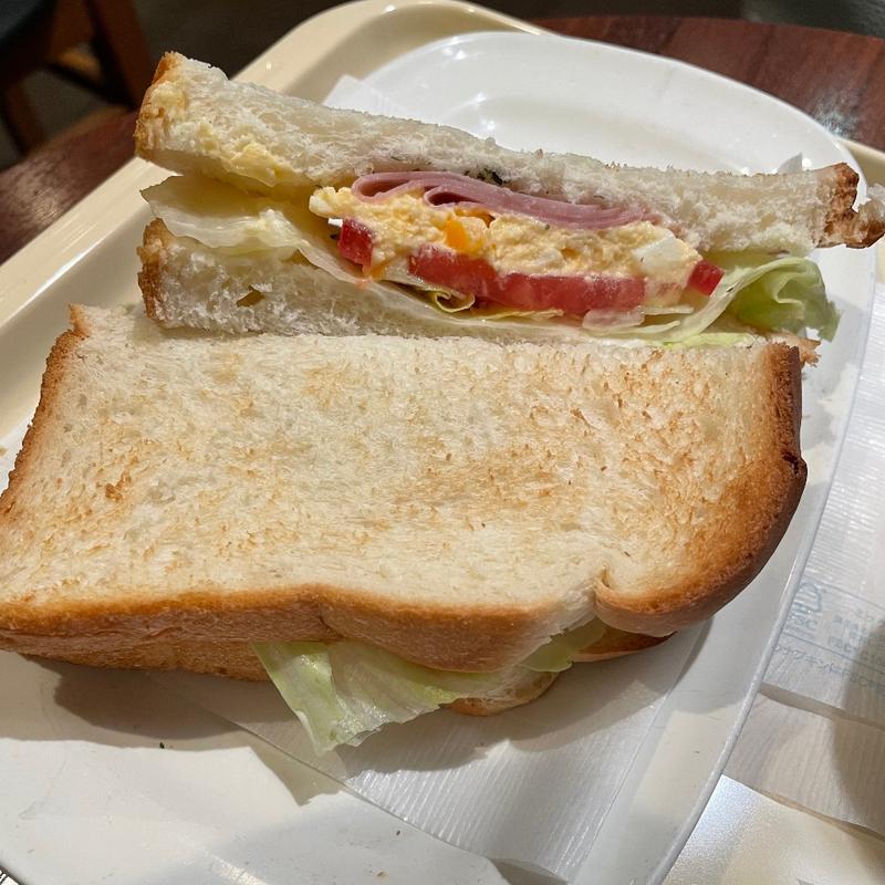 ハムたまごサラダ(ドトールコーヒーショップ 福岡天神３丁目店)