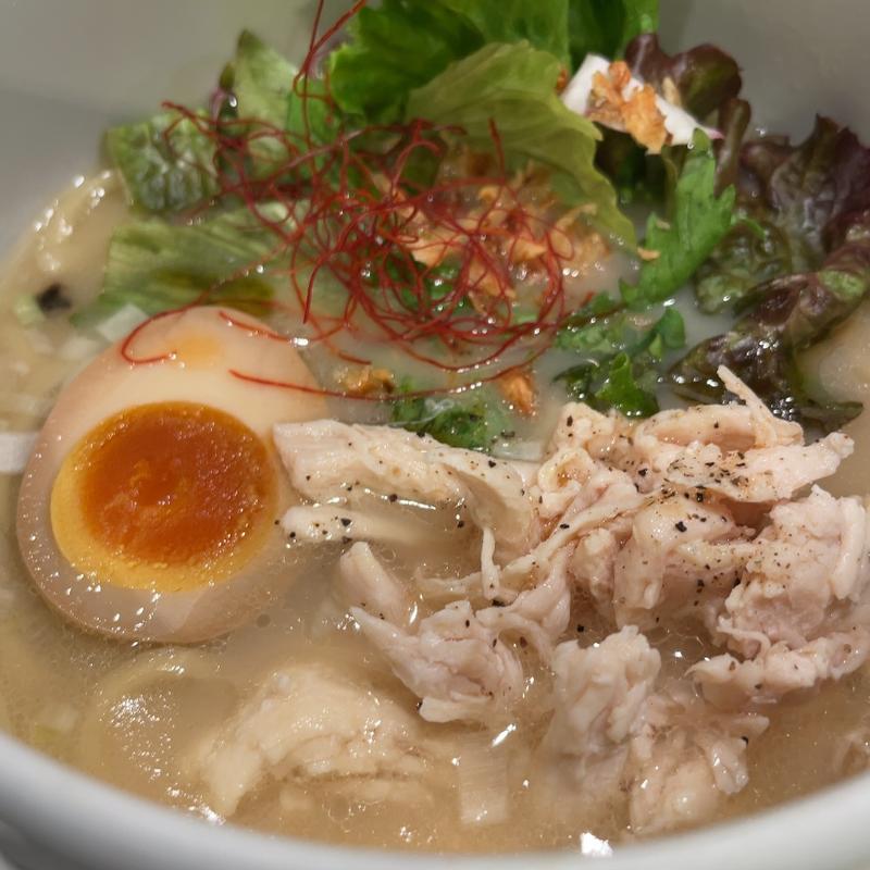 鶏白湯塩そば(蔭山樓 横浜ジョイナス店)