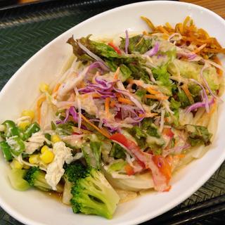 8種野菜のサラダうどん(中)(はなまるうどん 仙台イービーンズ店)