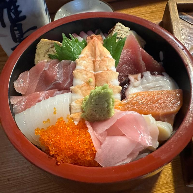 ちらし定食(鷹寿司)