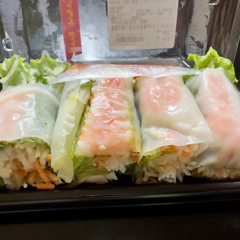 海老と蒸し鶏の生春巻き(スイートチリ)(カスミ フードスクエア 高根台店)