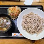 あぶり肉汁うどん(ニンニク入・中)(のり兵衛 )