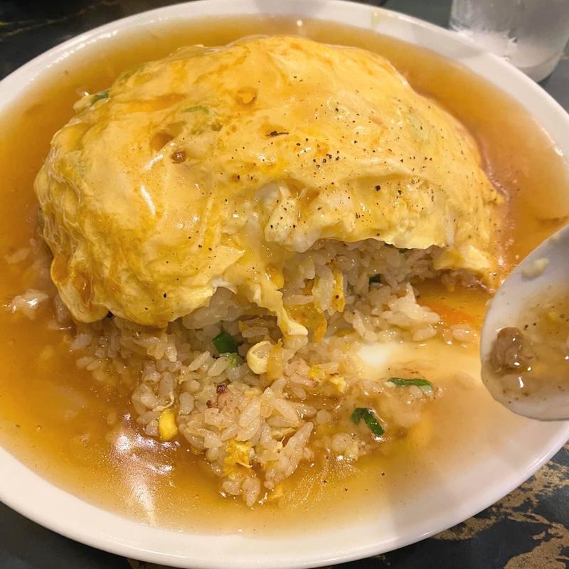 天津焼き飯(中国料理 ニュー上海 瓦町本店)