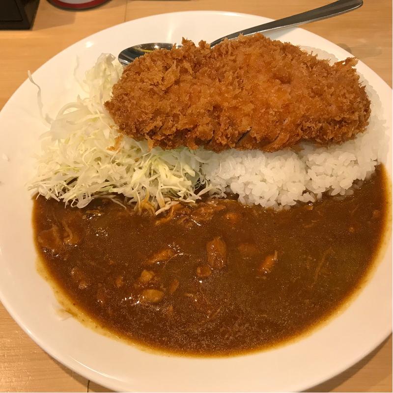 とんかつカレーランチ(とんかつ檍のカレー屋 いっぺこっぺ 新橋店)